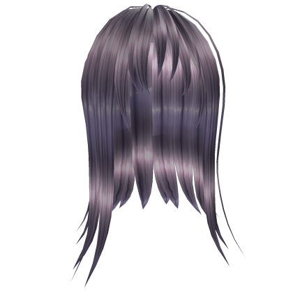ultra shiny cute purple shiny glossy hair Roblox item