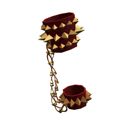 Chain Spike Punk Leg Bracelets | Red Bronze thumbnail
