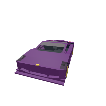 Purple ferrari