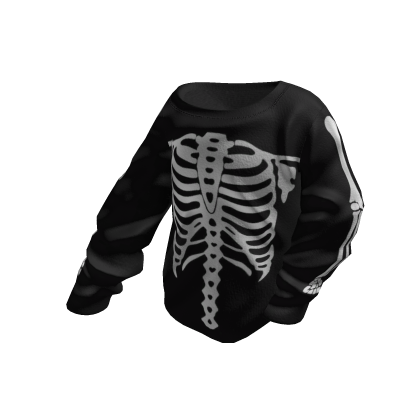 Skeleton Halloween Asymmetric Off-Shoulder