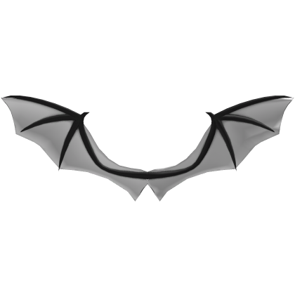 White Halloween Bat/Vampire Wings