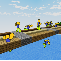 The Minecraft Skyblock Obby
