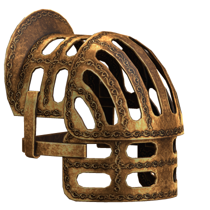 Gold Gothic Knight Pauldron - Left Roblox item