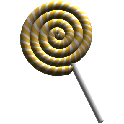 Gold Swirl Lollipop
