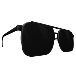 ✅ Black Glasses