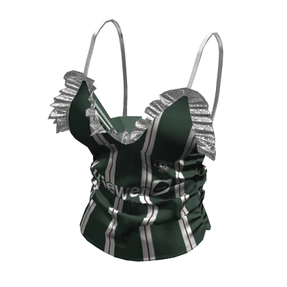 ♥y2k Sporty Jersey Lace Sleeveless Green♥ | Roblox Item - Rolimon's