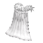 Ivory Forsaken Sigil Cloak