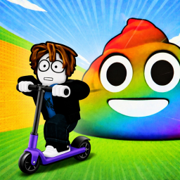 Escape Poop But You're on a Scooter