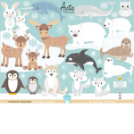 Mini Arctic Animals