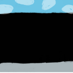 A Black Wall with A Baseplate and a Spawn's group