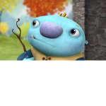Wallykazam afro head