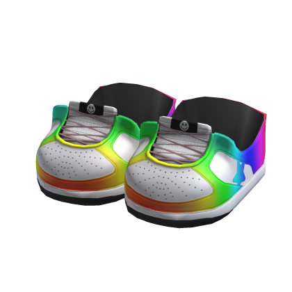 rainbow sneaker shoes