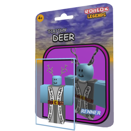 Toothy Deer Action Figure Roblox NoFilter