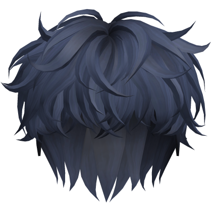 Blue Korean Idol 2 Block Hair