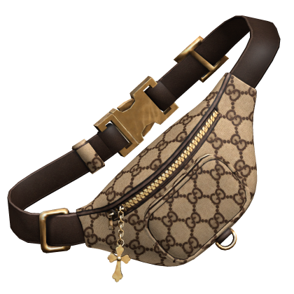 Crossbody Designer Bag with Cross Charm Roblox item