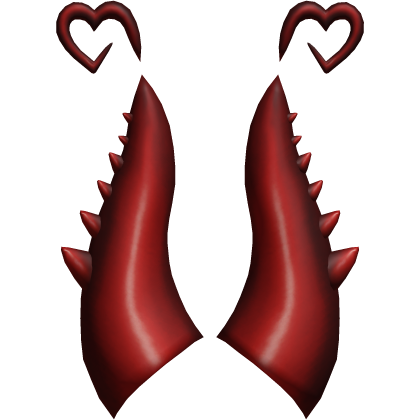 Dark Red Candle of Pwnage Horns Add-On Roblox item