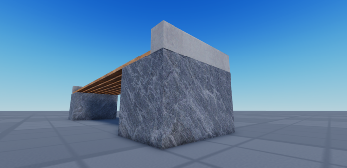 Aurelia Marble Bench preview 1