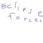 Eclipse forces