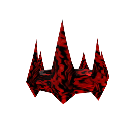 red crown spike (Code: XT6X) Roblox item