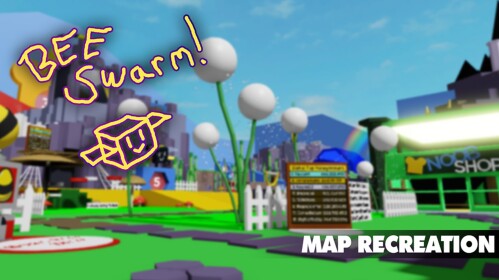 Bee Swarm Simulator Map Recreation	