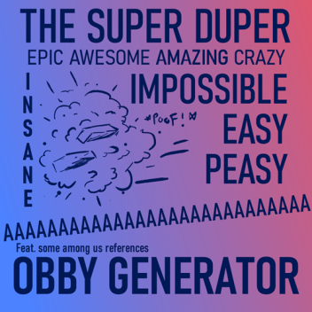 Random Obby Generator