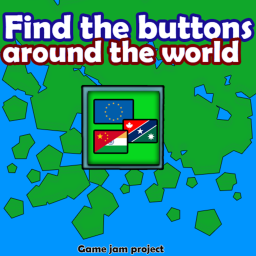 Find the buttons Around the world