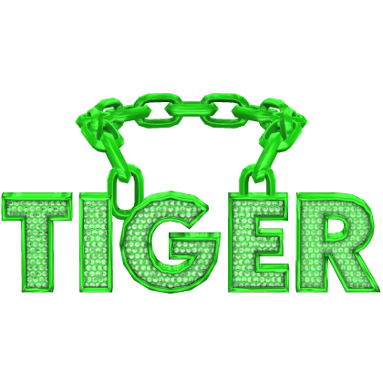Tiger Green Chain Roblox item