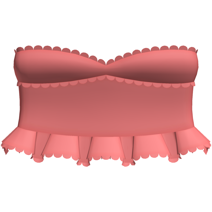 🎀cute ruffled top