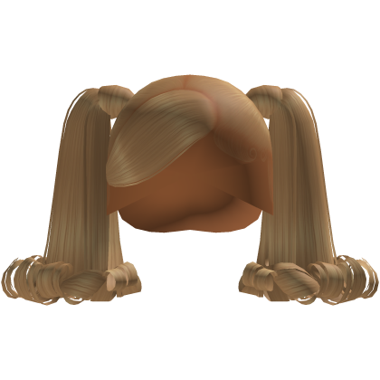 Cutesy Pigtails w Flipped Ends (Blonde) thumbnail
