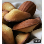 Salut mais madeleine cookies