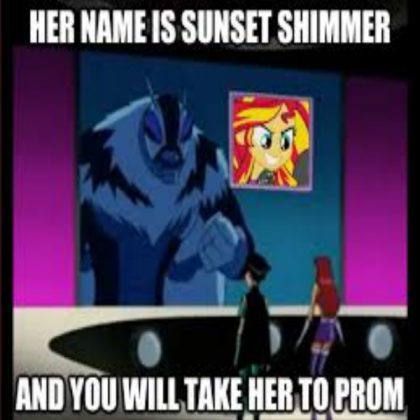 Killer Moth, Sunset Shimmer, Robin & Starfire Roblox decal