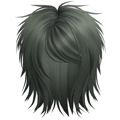 Short Fluffy Scene Blowout Dark Green