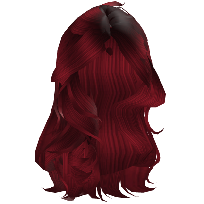 Red Wispy Layered Blowout