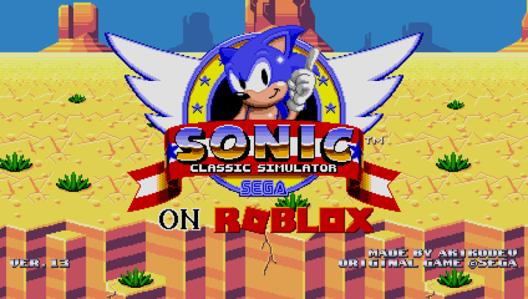 Classic Sonic Simulator V13.2 screenshot 4