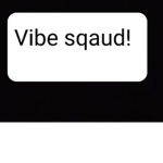 Vibe sqaud!