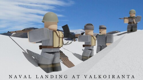 Naval Landing at Valkoiranta, 1942