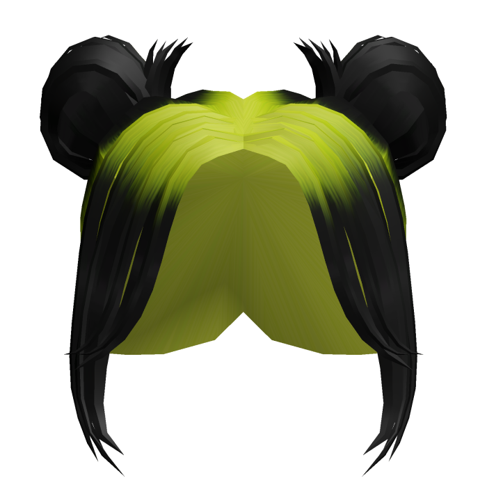 Billie Eilish Hair Long Bangs Green Hair