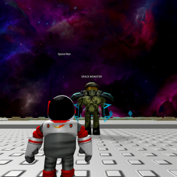 RUN FROM THE SPACE MONSTER RUN!!!