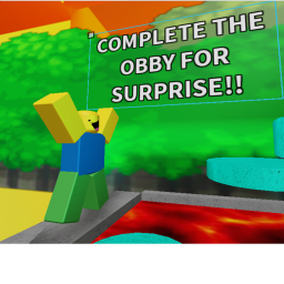 Complete The Obby For a Surprise! :) [Incomplete] icon