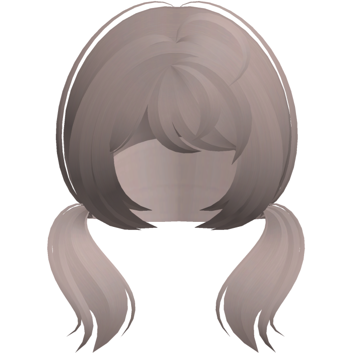 ♡︎ mini babydoll low pigtails in dust