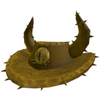 Golden Eye Spike Hat