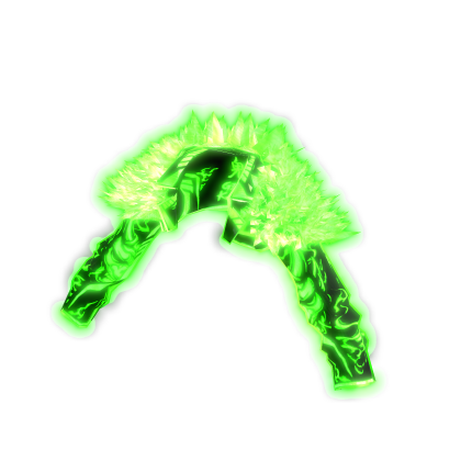 JACKET PUNK GREEN OUTLINE