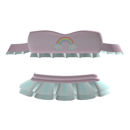Adorable Cute Unicorn OutFit (BLUE) Roblox item