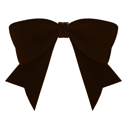 Dark Brown Neck Bow Roblox item
