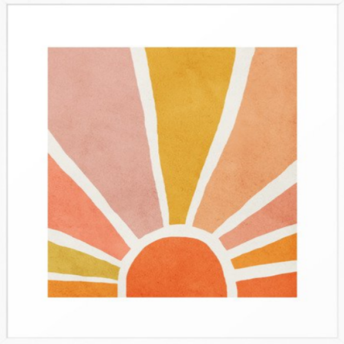 pastel peach sunrays Roblox decal