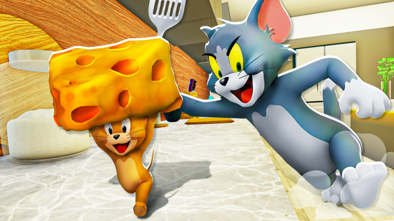 🐭Escape Tom and Jerry’s House Obby!!!🧀 (NEW) screenshot 1