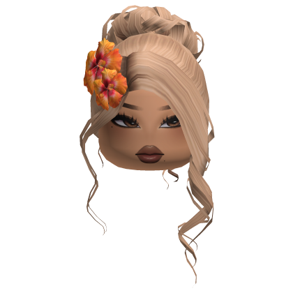 Summer High Bun w/ Makeup & Flower thumbnail