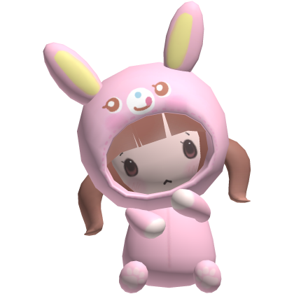 ♡ ꒰ fawn hair mimi-chan plush doll on ur head ꒱ ♡