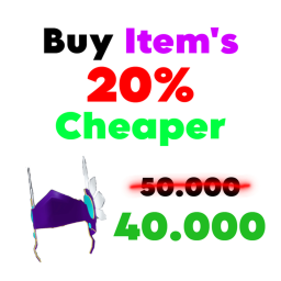 Buy An Item / Get 20 Percent