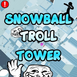 Snowball Troll Tower 🤾‍♀️⚪